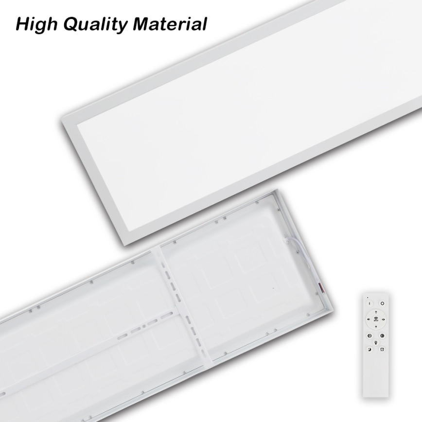 Brilagi - LED Łazienkowa lampa sufitowa FRAME SMART LED/50W/230V 30x120 cm 3000-6000K IP44 biała + pilot zdalnego sterowania