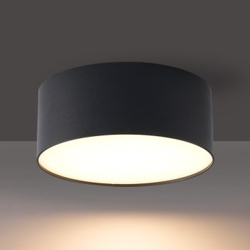 Brilagi - LED łazienkowa oprawa sufitowa FORIS LED/20W/230V śr. 15 cm czarna IP44