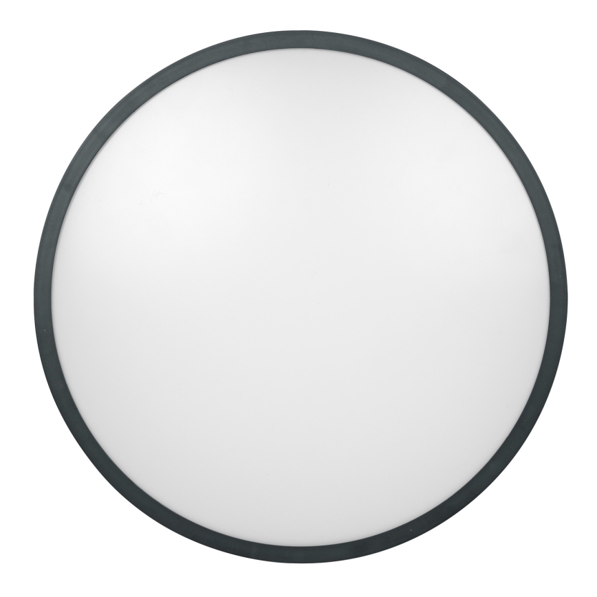 Brilagi - LED plafon łazienkowy z czujnikiem ZENNA LED/24W/230V śr. 35 cm IP44 antracyt + pilot zdalnego sterowania