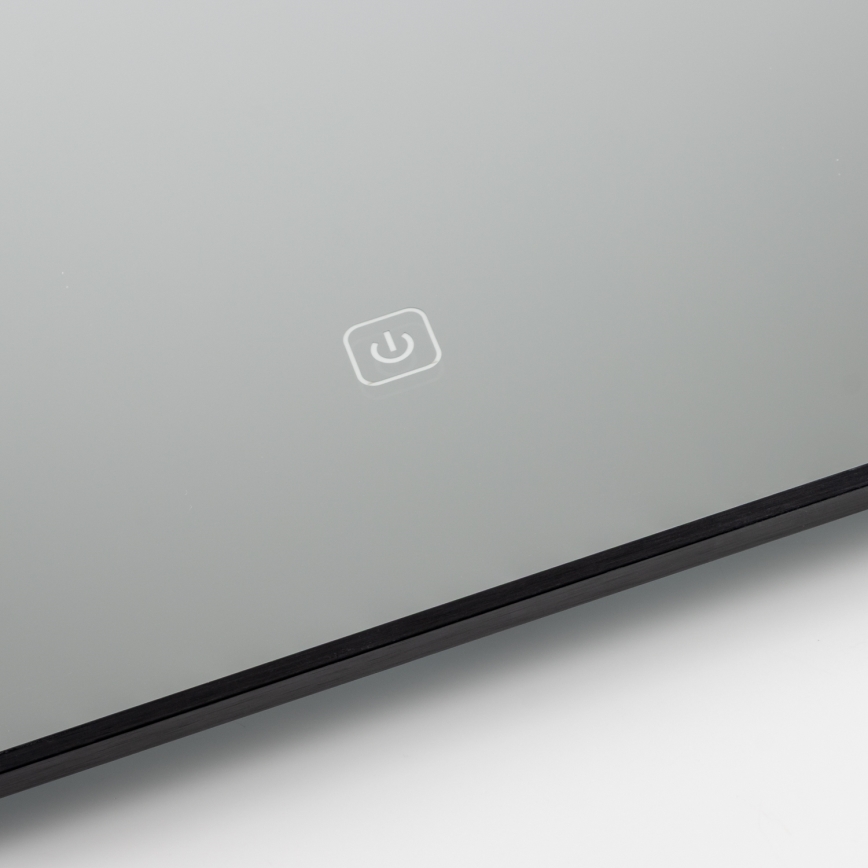 Brilagi - Lustro łazienkowe LED SUELLO LED/20W/230V 40x60 cm czarne IP44 CRI 90 ściemnialne + CCT