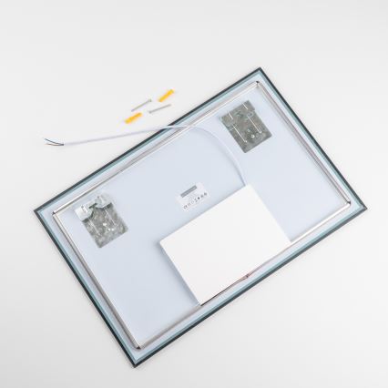 Brilagi - Lustro łazienkowe LED SUELLO LED/20W/230V 40x60 cm czarne IP44 CRI 90 ściemnialne + CCT