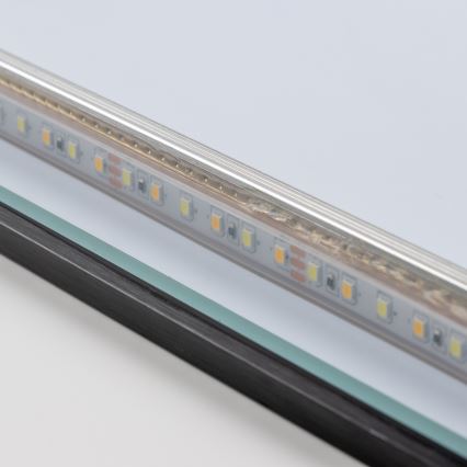 Brilagi - LED lustro łazienkowe SUELLO LED/24W/230V 60x60 cm czarne IP44 CRI 90 ściemnialne + CCT