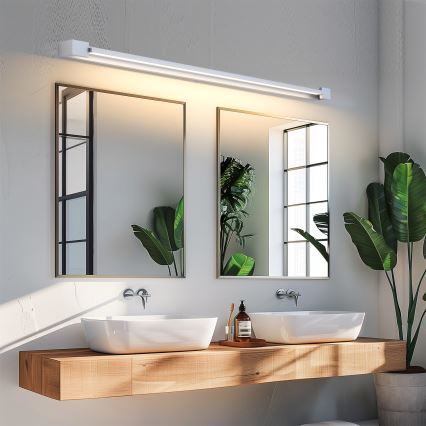 Brilagi - Oświetlenie LED do lustra łazienkowego AQUA LINE LED/36W/230V 120 cm IP44 matowy chrom CRI 90