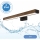 Brilagi - LED Łazienkowe oświetlenie lustra WOODY MIRROR LED/12W/230V 60 cm IP44 dąb orzech/czarny