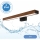 Brilagi - LED Łazienkowe oświetlenie lustra WOODY MIRROR LED/12W/230V 60 cm IP44 dąb wiśnia/czarny