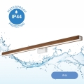 Brilagi - LED Łazienkowe oświetlenie lustra WOODY MIRROR LED/15W/230V 90 cm IP44 dąb wiśnia/biały