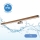 Brilagi - LED Łazienkowe oświetlenie lustra WOODY MIRROR LED/15W/230V 90 cm IP44 dąb wiśnia/chrom błyszczący