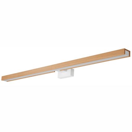 Brilagi - LED Łazienkowe oświetlenie lustra WOODY MIRROR LED/15W/230V 90 cm IP44 dąb/biały