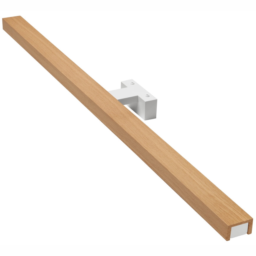 Brilagi - LED Łazienkowe oświetlenie lustra WOODY MIRROR LED/15W/230V 90 cm IP44 dąb/biały