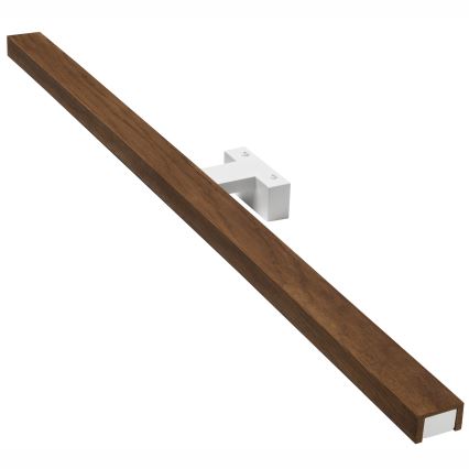 Brilagi - LED Łazienkowe oświetlenie lustra WOODY MIRROR LED/15W/230V 90 cm IP44 dąb wiśnia/biały