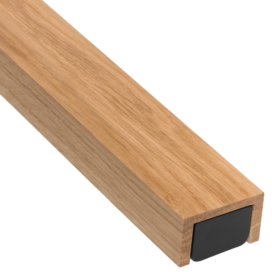 Brilagi - LED Łazienkowe oświetlenie lustra WOODY MIRROR LED/15W/230V 90 cm IP44 dąb/czarny
