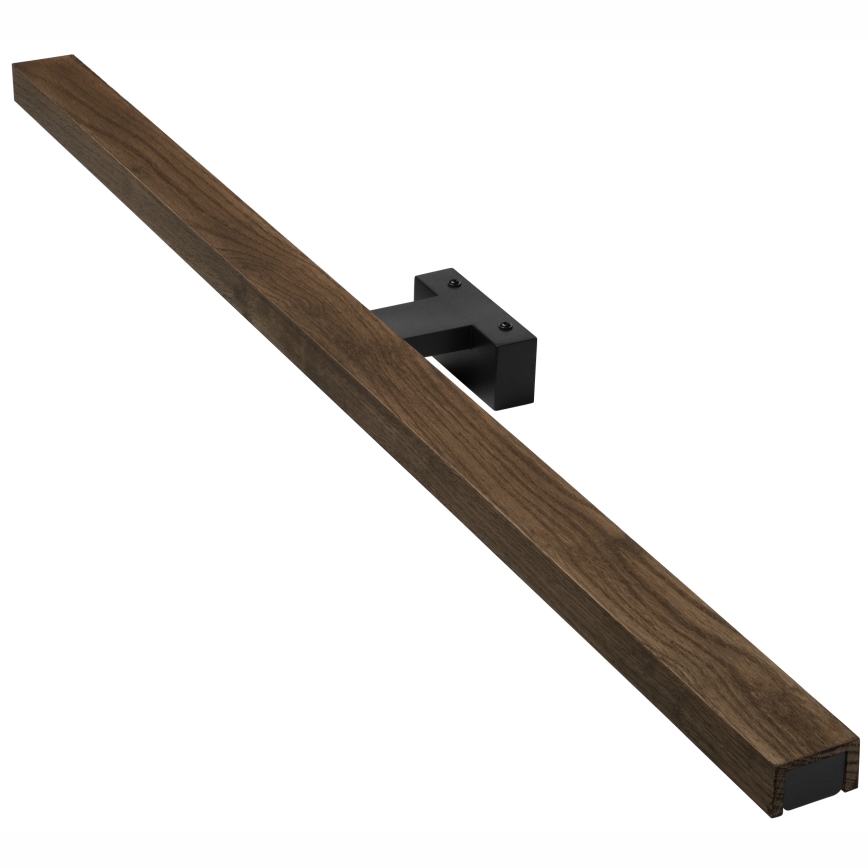 Brilagi - LED Łazienkowe oświetlenie lustra WOODY MIRROR LED/15W/230V 90 cm IP44 dąb orzech/czarny