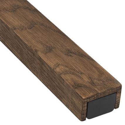 Brilagi - LED Łazienkowe oświetlenie lustra WOODY MIRROR LED/15W/230V 90 cm IP44 dąb orzech/czarny