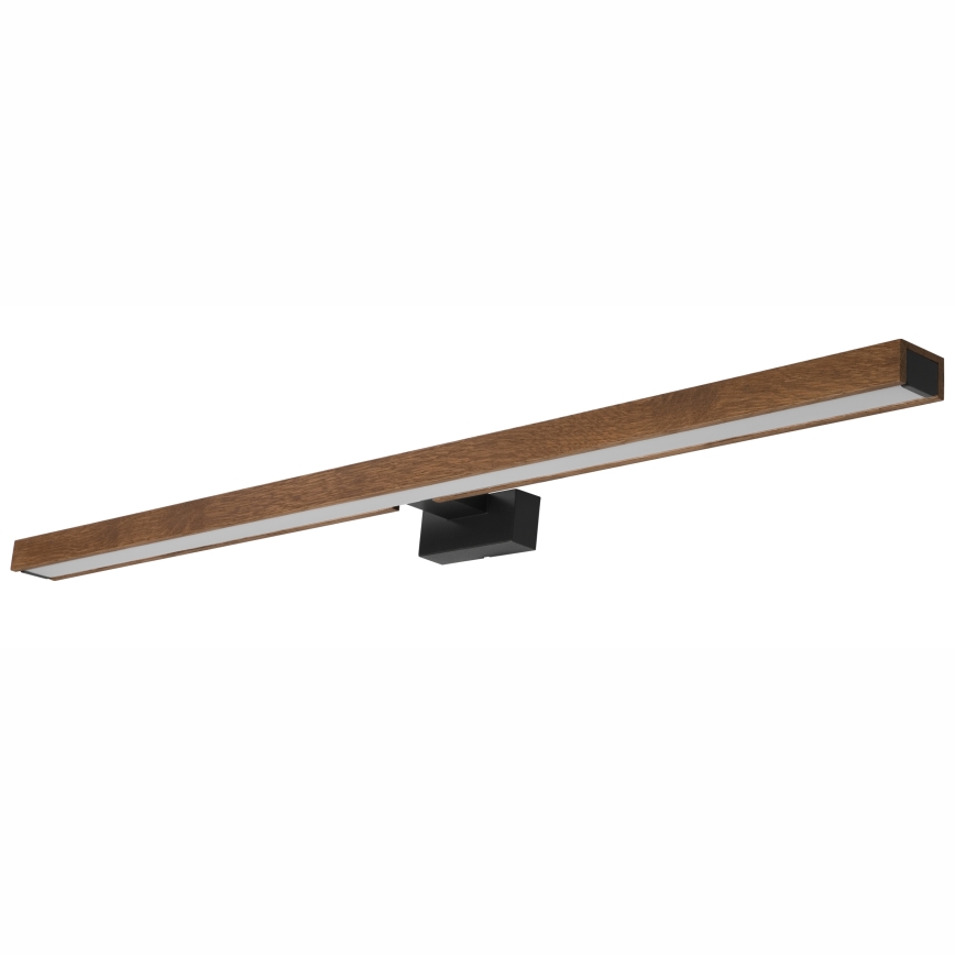 Brilagi - LED Łazienkowe oświetlenie lustra WOODY MIRROR LED/15W/230V 90 cm IP44 dąb wiśnia/czarny