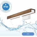 Brilagi - LED Łazienkowe oświetlenie lustra WOODY MIRROR LED/8W/230V 40 cm IP44 dąb orzech/biały