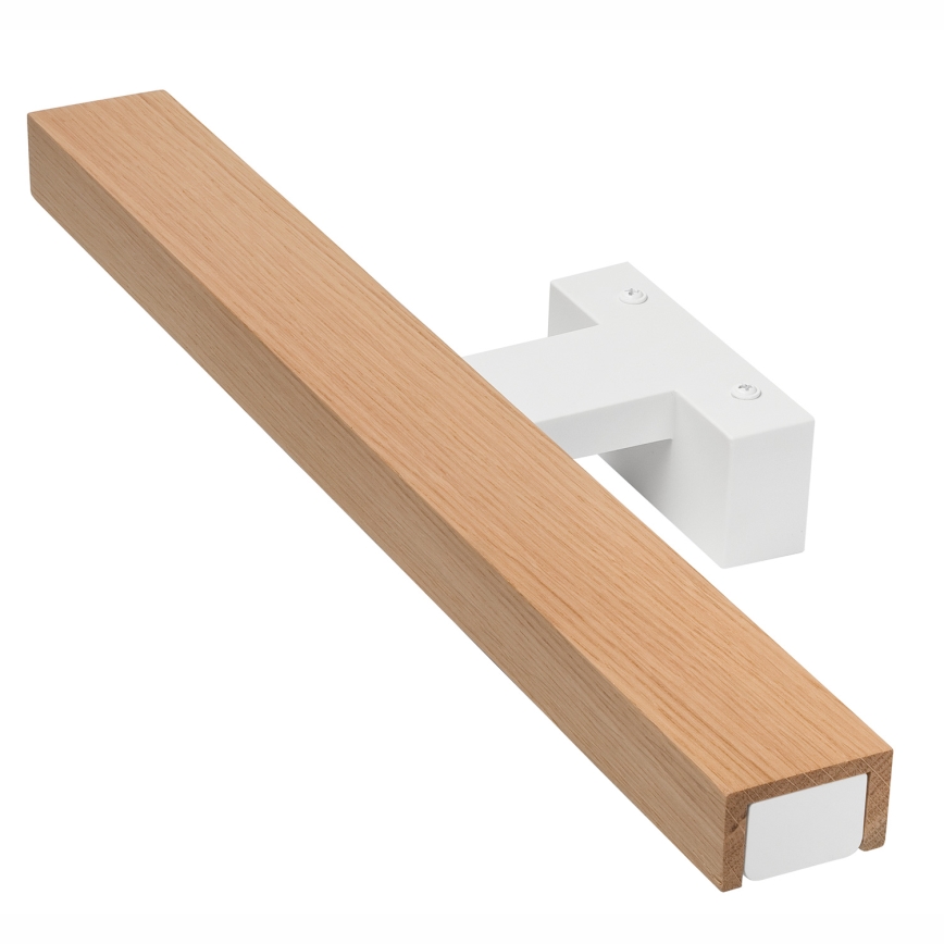Brilagi - LED Łazienkowe oświetlenie lustra WOODY MIRROR LED/8W/230V 40 cm IP44 dąb/biały