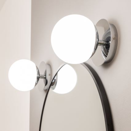 Brilagi - LED kinkiet łazienkowy BALL LED/6W/230V 3000/4000/6500K IP44 błyszczący chrom