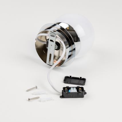 Brilagi - LED kinkiet łazienkowy BALL LED/6W/230V 3000/4000/6500K IP44 błyszczący chrom