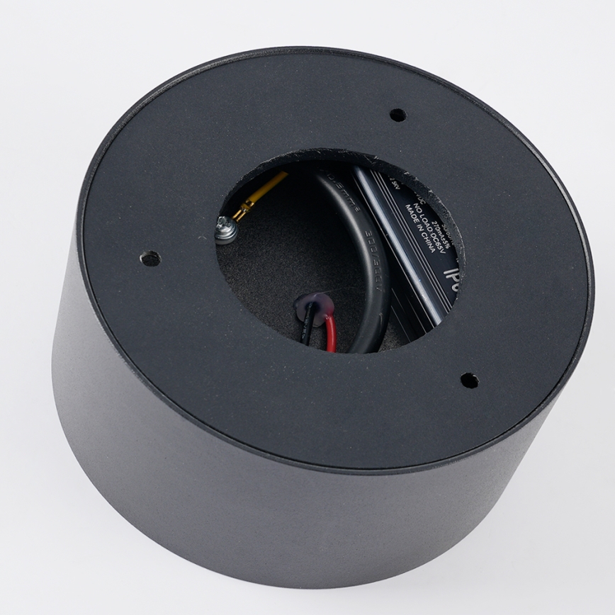 Brilagi - Oprawa sufitowa łazienkowa LED FORIS LED/9W/230V Ø 9 cm antracyt IP44 CRI 90