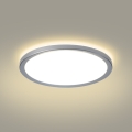 Brilagi - LED łazienkowy plafon ULTRA SLIM LED/24W/230V Ø 42 cm srebrny IP54