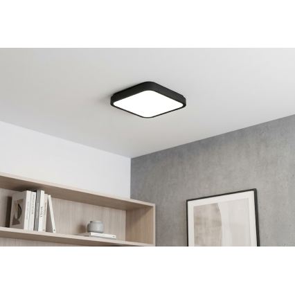BRILAGI - LED łazienkowa lampa sufitowa ZENNA LED/36W/230V 41x41 cm IP44 czarna