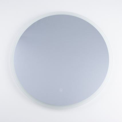 Brilagi - Lustro łazienkowe LED BERNATE LED/19W/230V śr. 60 cm srebrne IP44 CRI 90 ściemnialne + CCT