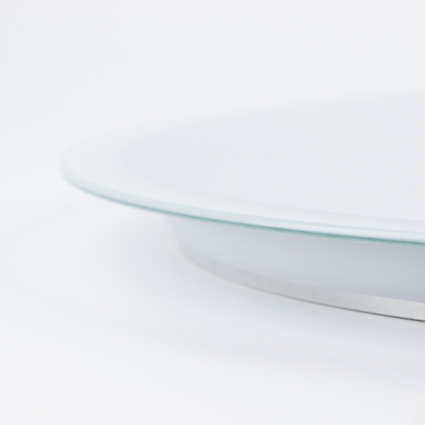 Brilagi - Lustro łazienkowe LED BERNATE LED/19W/230V śr. 60 cm srebrne IP44 CRI 90 ściemnialne + CCT