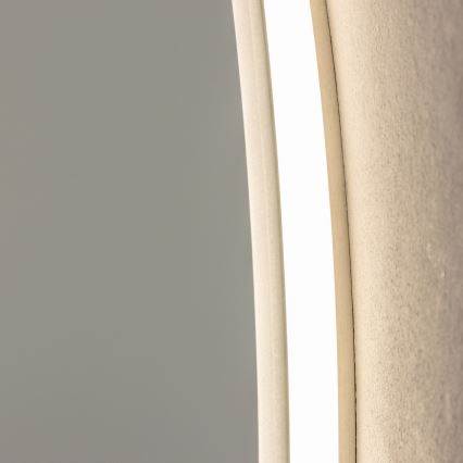 Brilagi - Lustro łazienkowe LED BERNATE LED/19W/230V śr. 60 cm srebrne IP44 CRI 90 ściemnialne + CCT