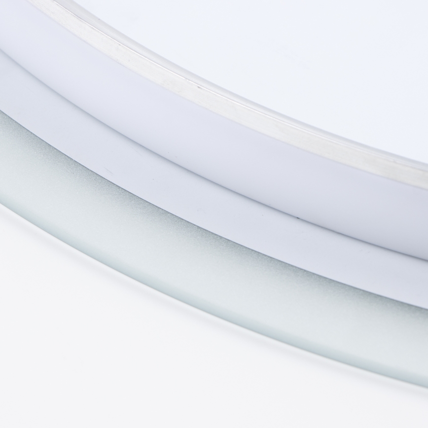 Brilagi - Lustro łazienkowe LED BERNATE LED/19W/230V śr. 60 cm srebrne IP44 CRI 90 ściemnialne + CCT