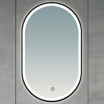 Brilagi - LED lustro łazienkowe CANZO LED/25W/230V 50x80 cm czarne IP44 CRI 90 ściemnialne + CCT