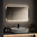 Brilagi - LED lustro łazienkowe MELZO LED/28W/230V 60x80 cm IP44 CRI 90 ściemnialne + CCT