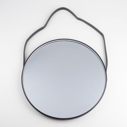 Brilagi - Lustro łazienkowe LED PALANZO LED/19W/230V Ø 60 cm czarne IP44 CRI 90 ściemnialne + CCT