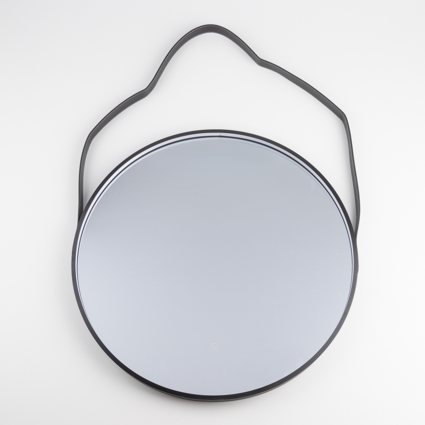 Brilagi - Lustro łazienkowe LED PALANZO LED/19W/230V Ø 60 cm czarne IP44 CRI 90 ściemnialne + CCT