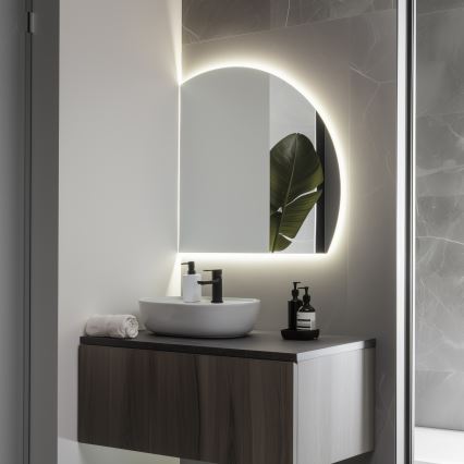 BRILAGI - LED Łazienkowe lustro QUARTIERE LED/25W/230V 70x75 cm IP44 CRI 90 ściemnialne + CCT