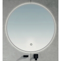 BRILAGI - LED lustro łazienkowe VENA SILVER LED/26W/230V śr. 80 cm IP44 CRI 90 ściemnialne + CCT