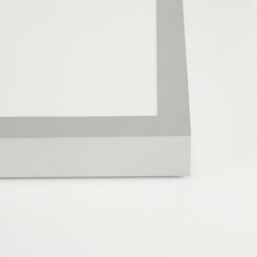 Brilagi - LED oprawa sufitowa do łazienki FRAME LED/50W/230V 3000/4000/6000K 120x30 cm IP44 srebrna