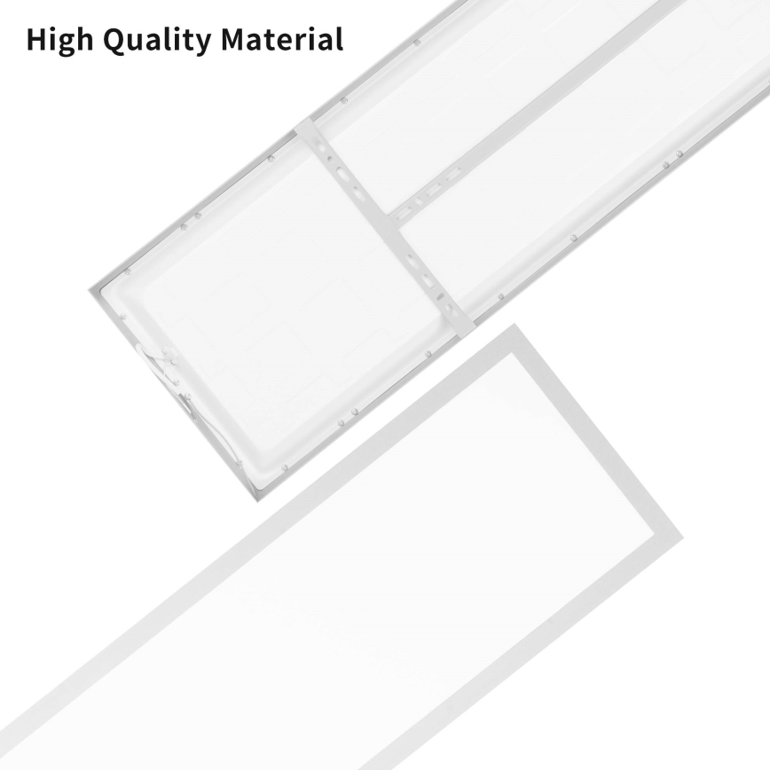 Brilagi - LED oprawa sufitowa do łazienki FRAME LED/50W/230V 3000/4000/6000K 120x30 cm IP44 srebrna