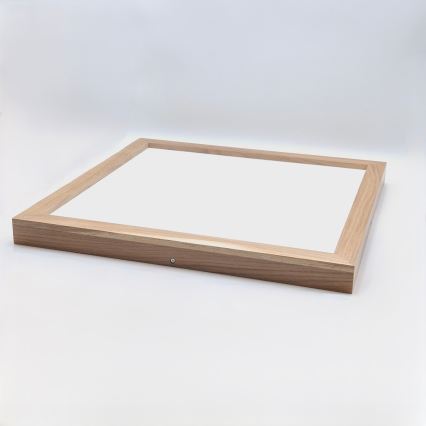 Brilagi - LED lampa sufitowa do łazienki WOODY FRAME LED/40W/230V 60x60 cm IP44 dąb