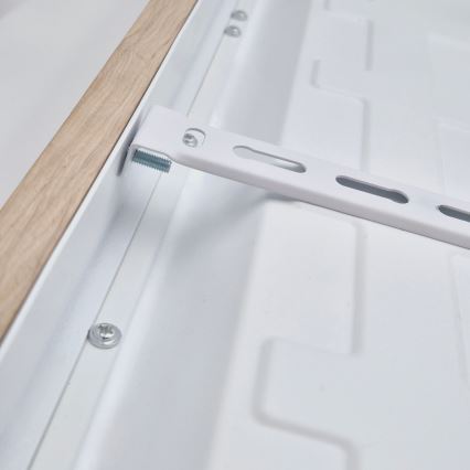 Brilagi - LED lampa sufitowa do łazienki WOODY FRAME LED/40W/230V 60x60 cm IP44 dąb