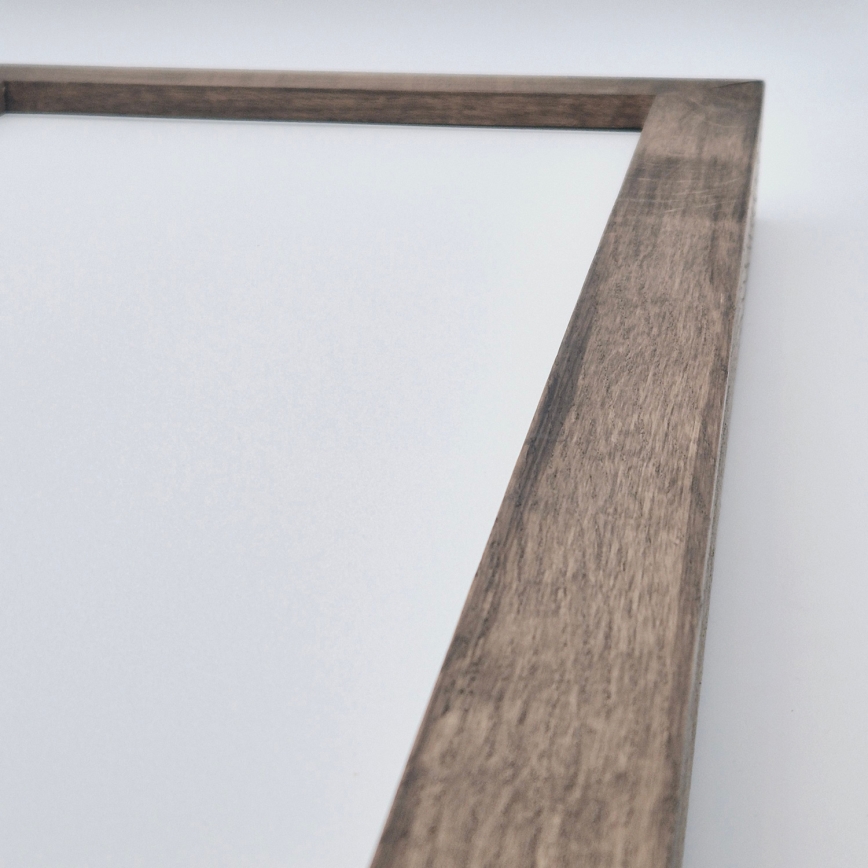 Brilagi - LED plafon łazienkowy WOODY FRAME LED/50W/230V 120x30 cm IP44 dąb orzech