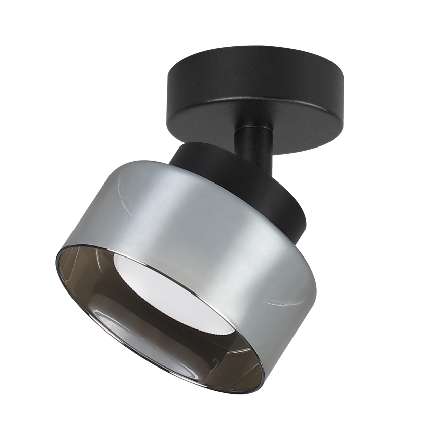 Brilagi - LED Oprawa punktowa AURA LUX 1xGX53/30W/230V śr. 13 cm czarna/przydymiona