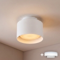 BRILAGI - LED Oprawa punktowa BACKLIT 1xGX53/15W/230V + LED/3W śr. 10 cm biała