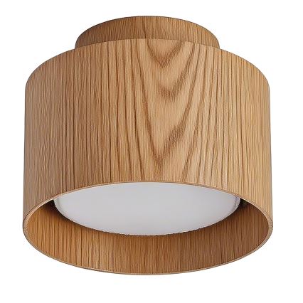 BRILAGI - LED Oprawa punktowa BACKLIT 1xGX53/15W/230V + LED/3W Ø 10 cm dekor dębu