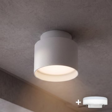 BRILAGI - LED oprawa punktowa BACKLIT 1xGX53/15W/230V + LED/3W śr. 8 cm biała