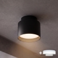 BRILAGI - LED oprawa punktowa BACKLIT 1xGX53/15W/230V + LED/3W Ø 8 cm czarna