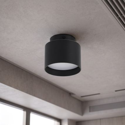BRILAGI - LED oprawa punktowa BACKLIT 1xGX53/15W/230V + LED/3W Ø 8 cm czarna