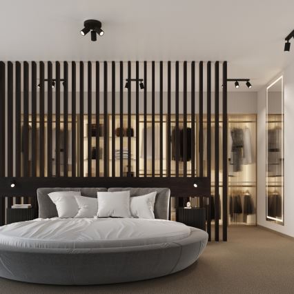 Brilagi - LED Oprawa punktowa CRESTO 3xGU10/10W/230V czarna