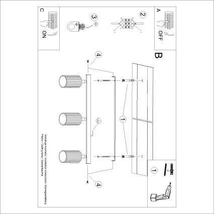BRILAGI - LED oprawa punktowa CRESTO 3xGU10/10W/230V pomarańczowa