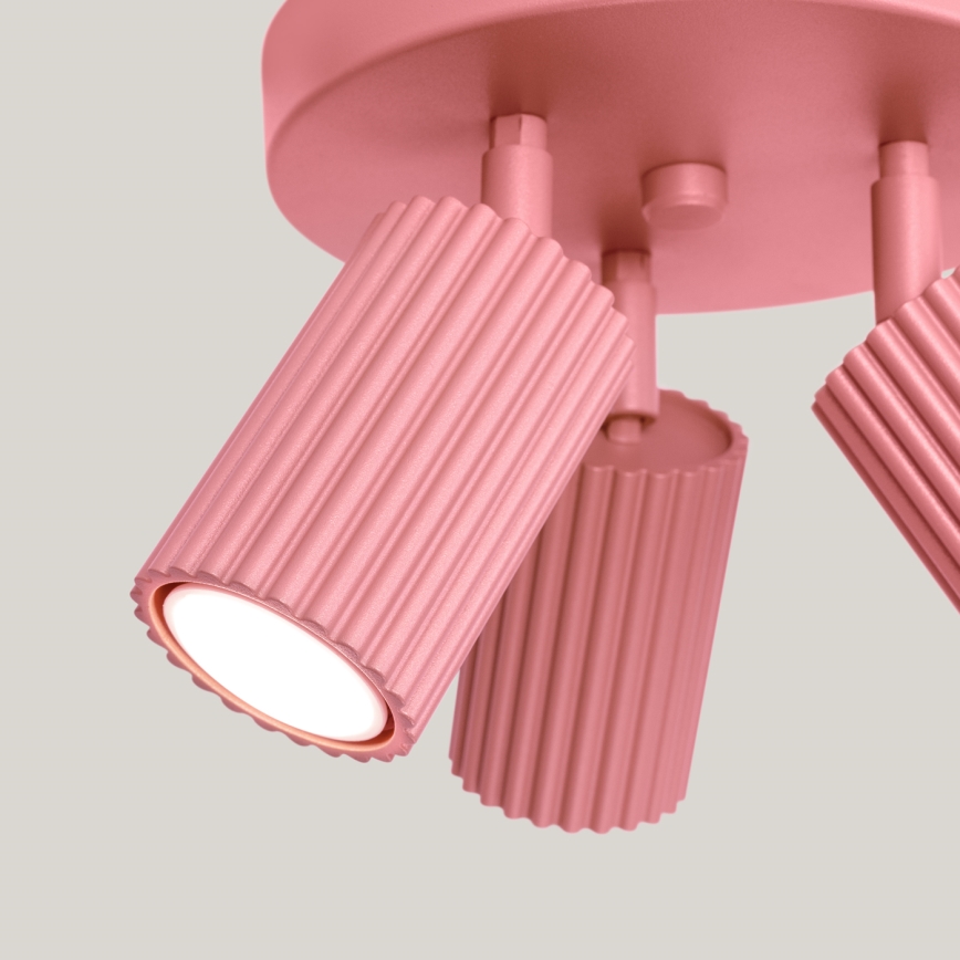 Brilagi - LED oprawa punktowa CRESTO 3xGU10/10W/230V różowa