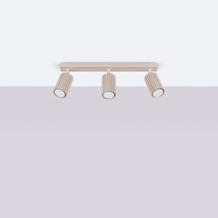 Brilagi - LED Oprawa punktowa CRESTO 3xGU10/10W/230V taupe